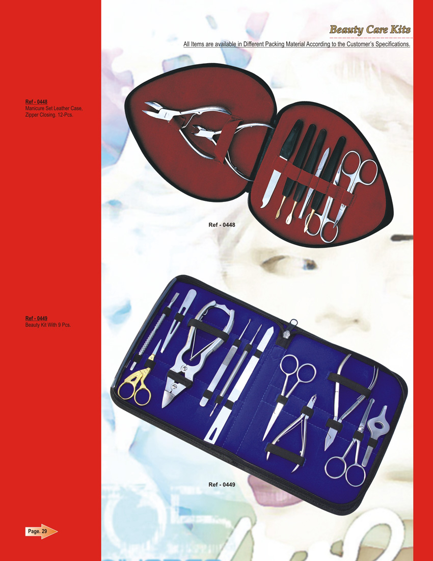 Nail - beauty tool kits  PL-0448-0449