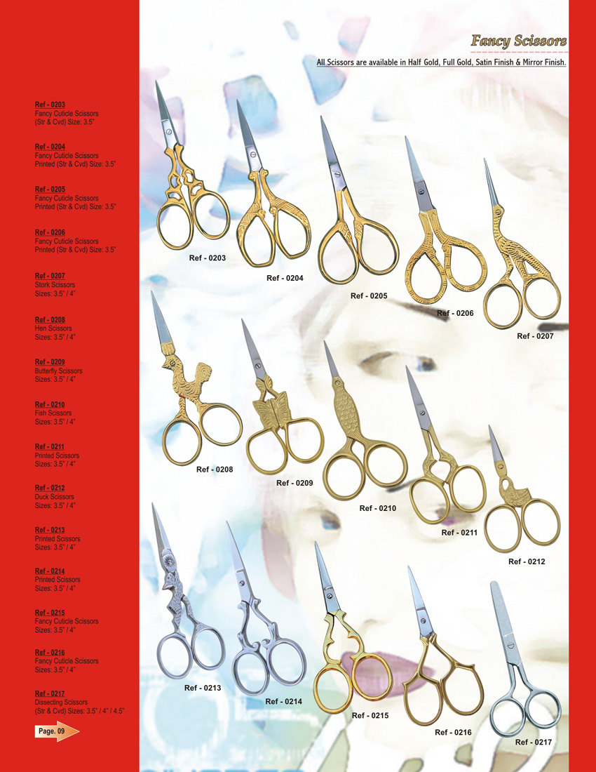 Fancy Scissors   PL-0203-0217