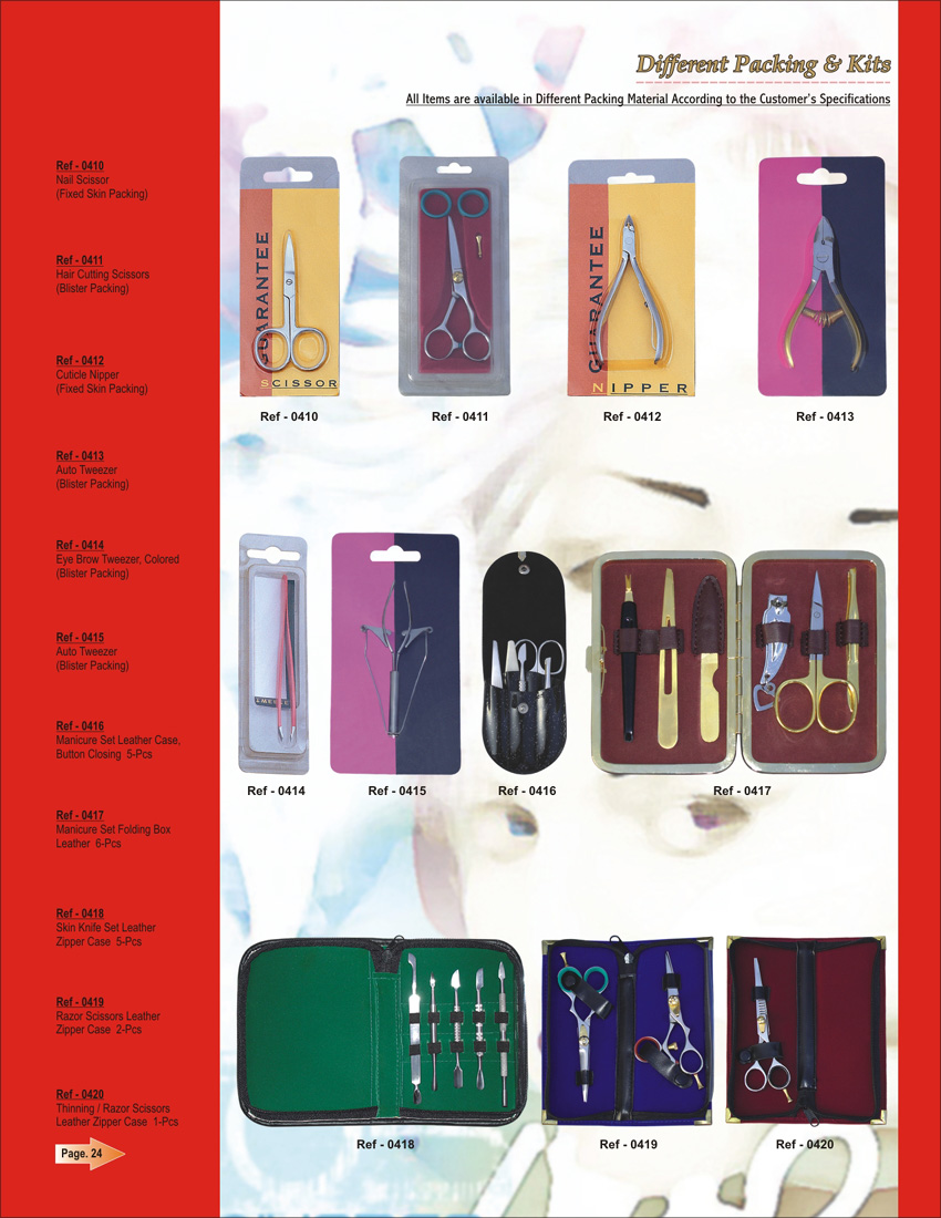 Nail - beauty kits  PL-0410-0420