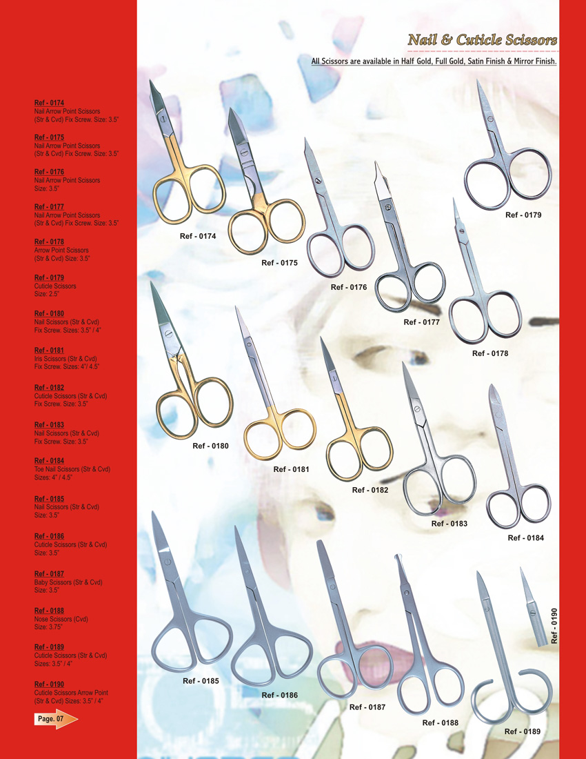 Nail Cuticle Scissors   PL-0174-0189